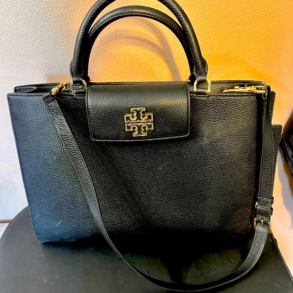 Tory Burch Britten Bag Black Large